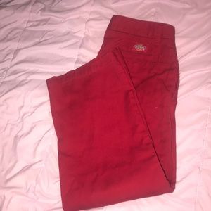 Red dickies